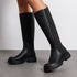 KNIEHOHE STRETCH STIEFEL FÜR DAMEN – PERFEKT FÜR WEITE WADEN & KOMFORT